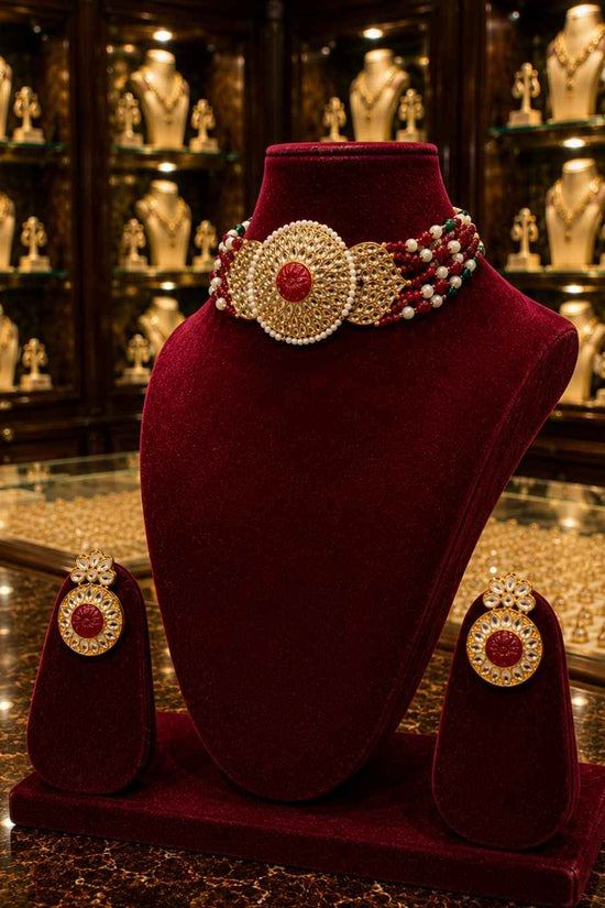 Rajwada Kundan Choker NS-25