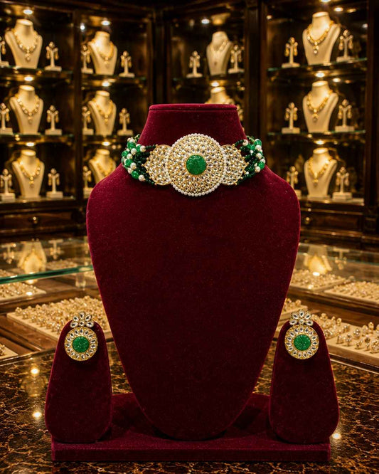 Rajwada Kundan Choker NS-26
