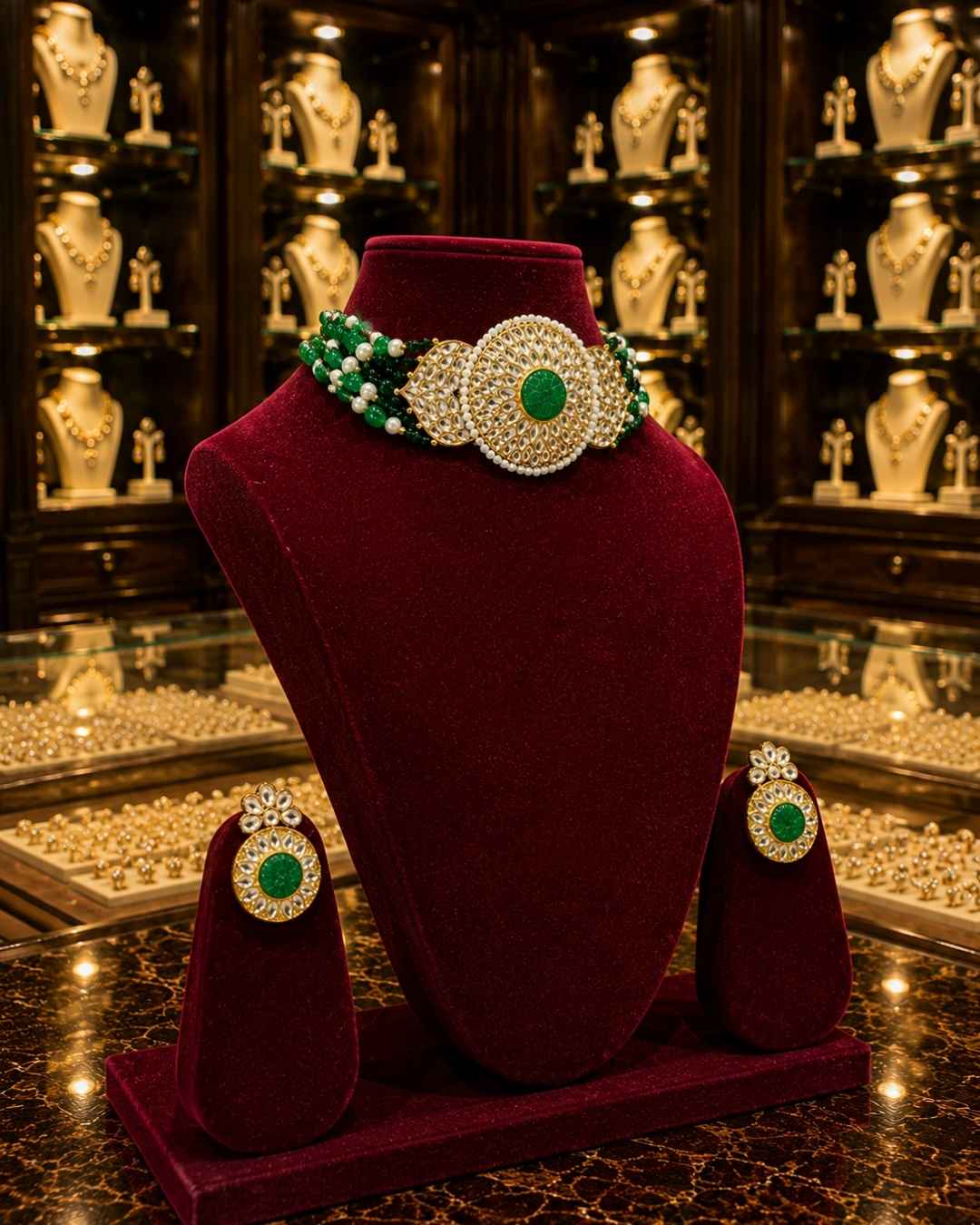 Rajwada Kundan Choker NS-26