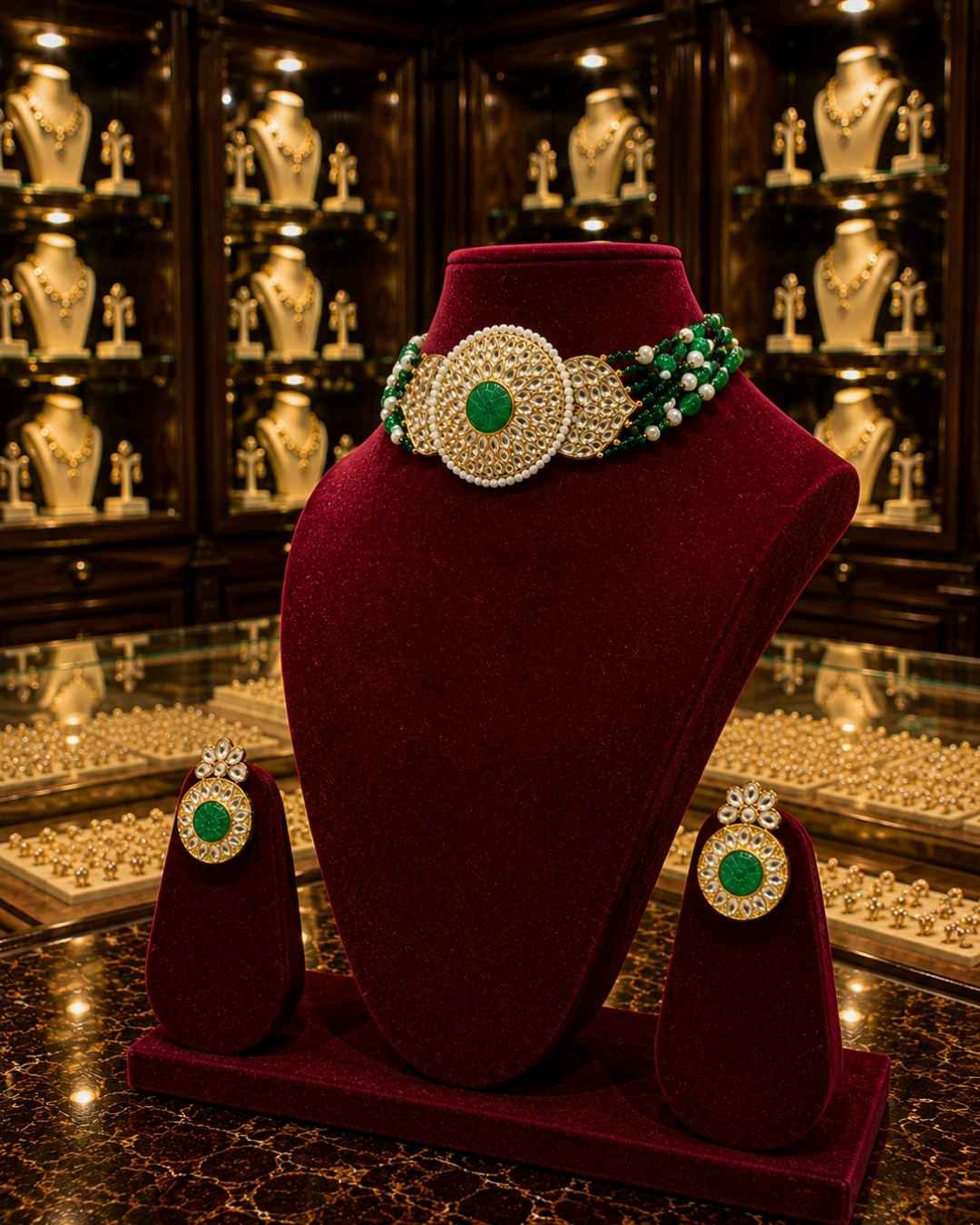Rajwada Kundan Choker NS-26