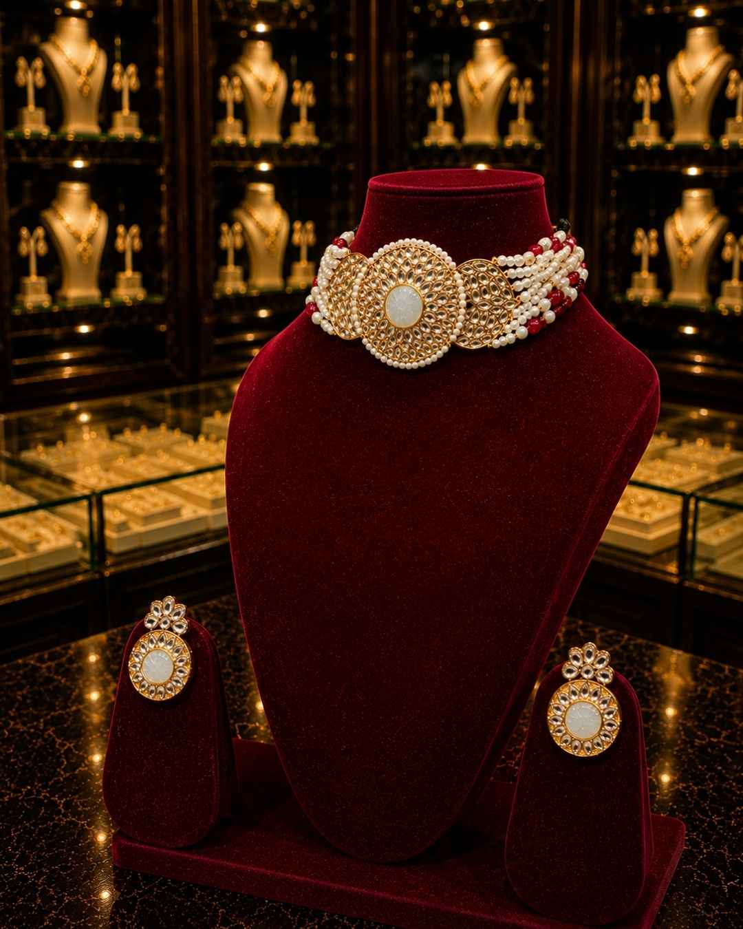 Rajwada Kundan Choker NS-27