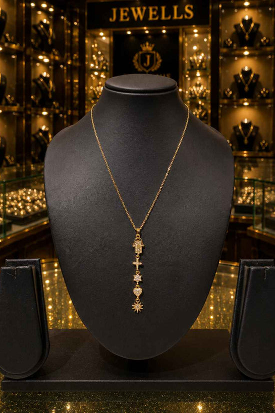 Anti - Tarnish Pendant Set PS-4
