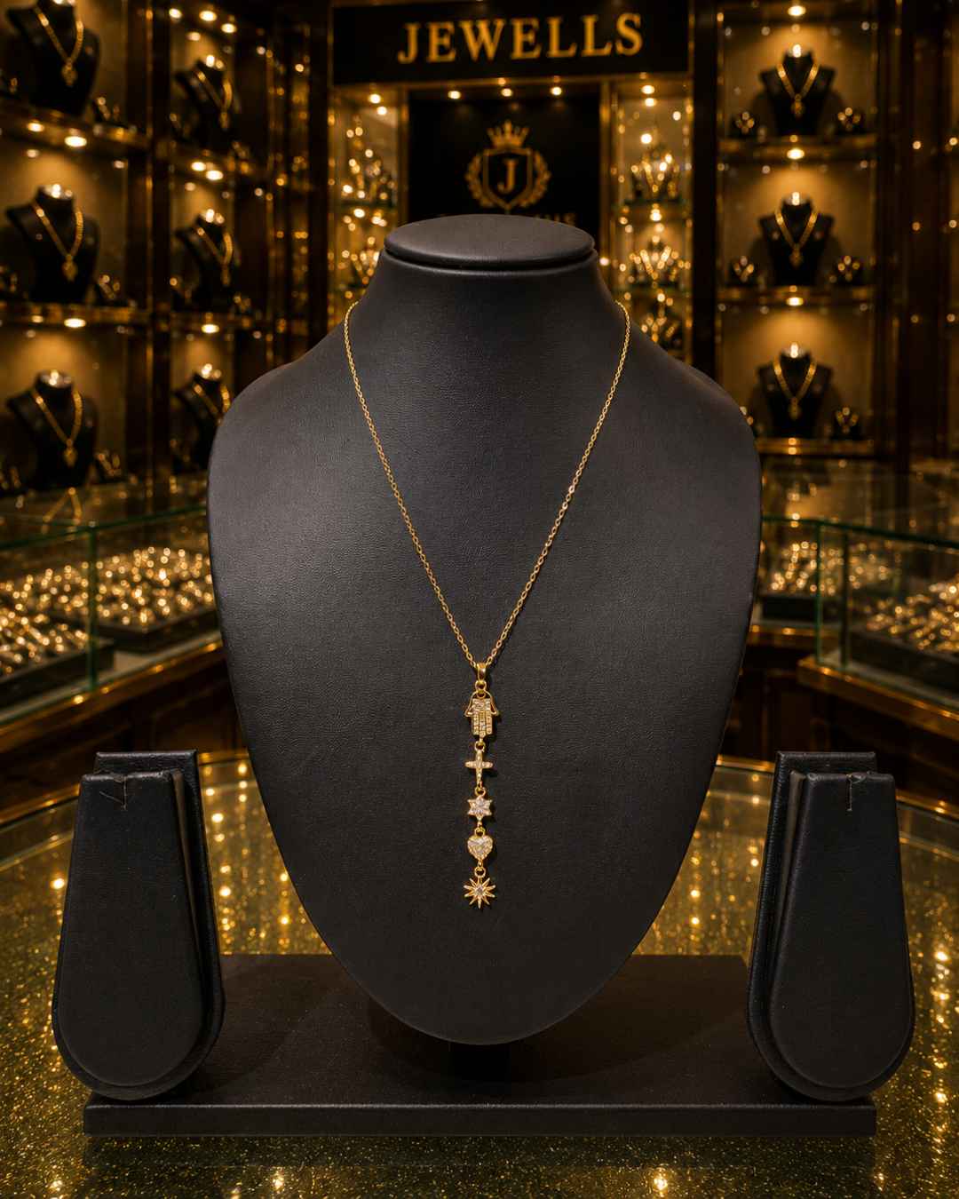 Anti - Tarnish Pendant Set PS-4