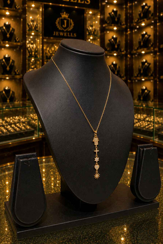 Anti - Tarnish Pendant Set PS-4