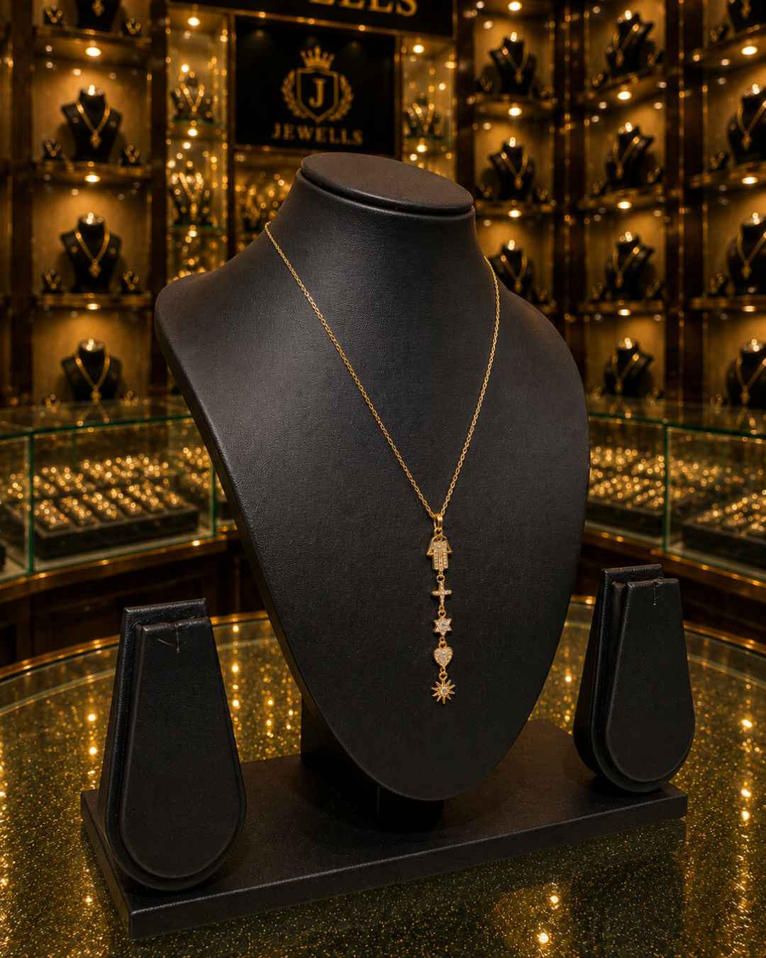 Anti - Tarnish Pendant Set PS-4
