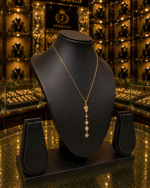 Anti - Tarnish Pendant Set PS-4