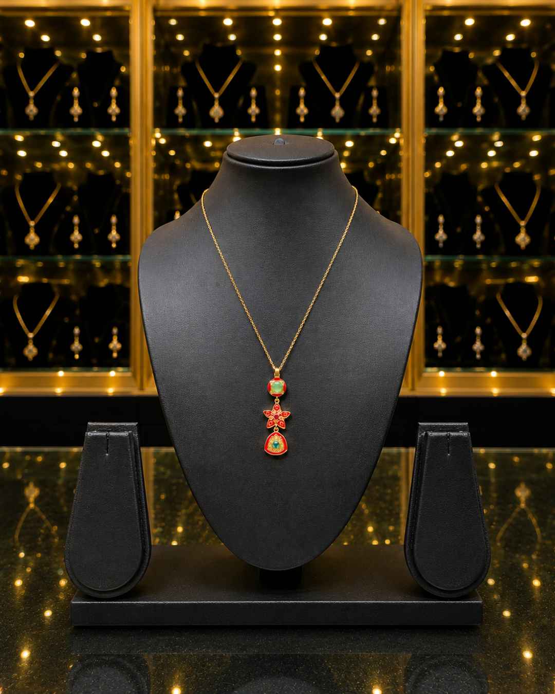 Anti - Tarnish Pendant Set PS-5