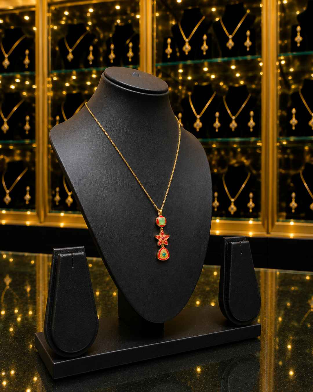 Anti - Tarnish Pendant Set PS-5