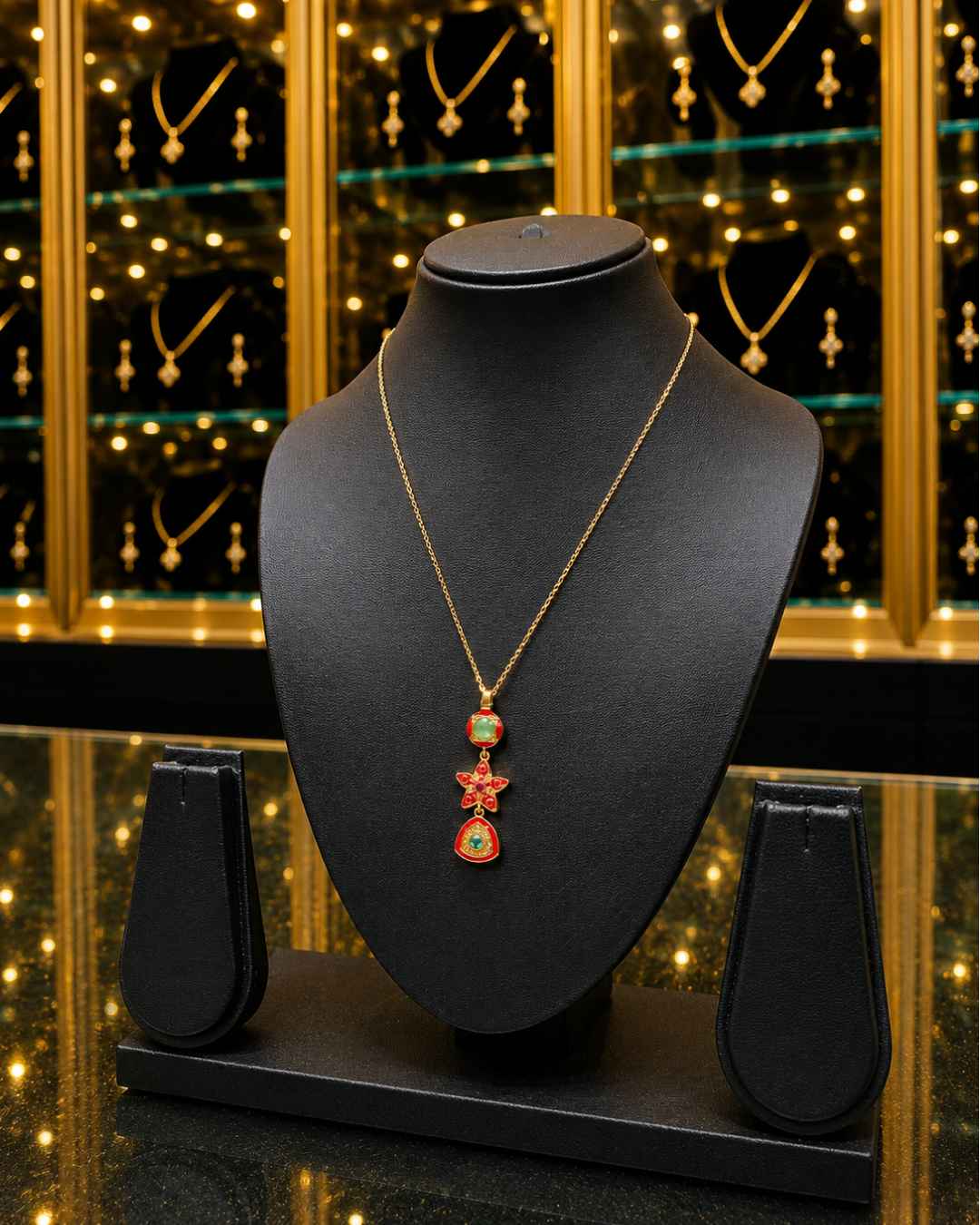 Anti - Tarnish Pendant Set PS-5