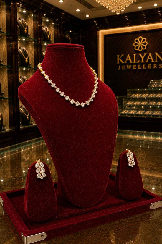 Kundal-Polki Short Necklace NS-10