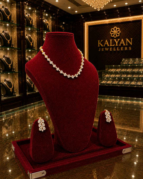 Kundal-Polki Short Necklace NS-10
