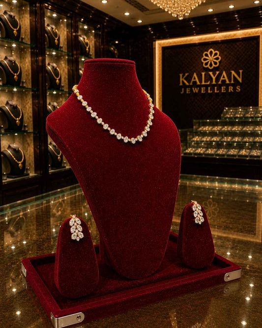 Kundal-Polki Short Necklace NS-10