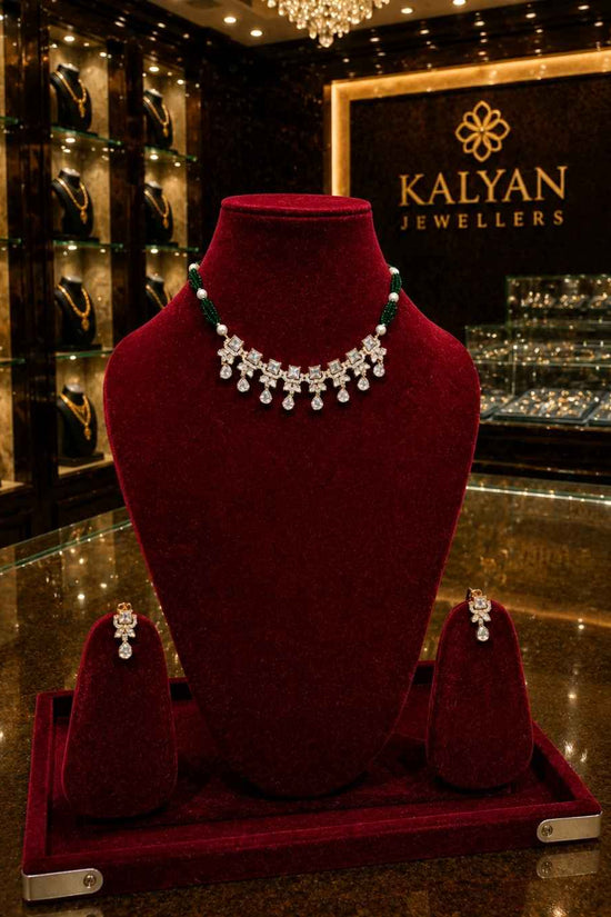 Kundal-Polki Short Necklace NS-14