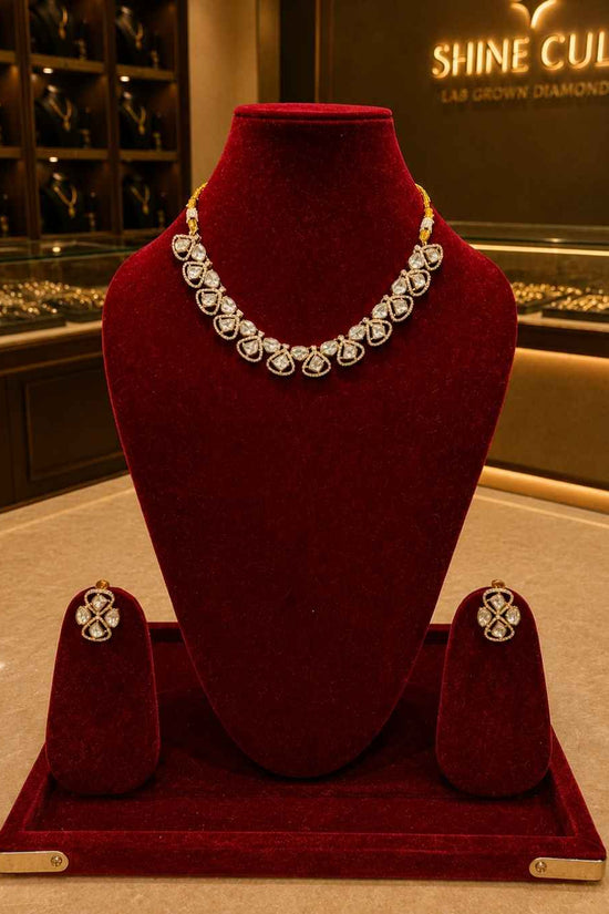 Kundal-Polki Short Necklace NS-17