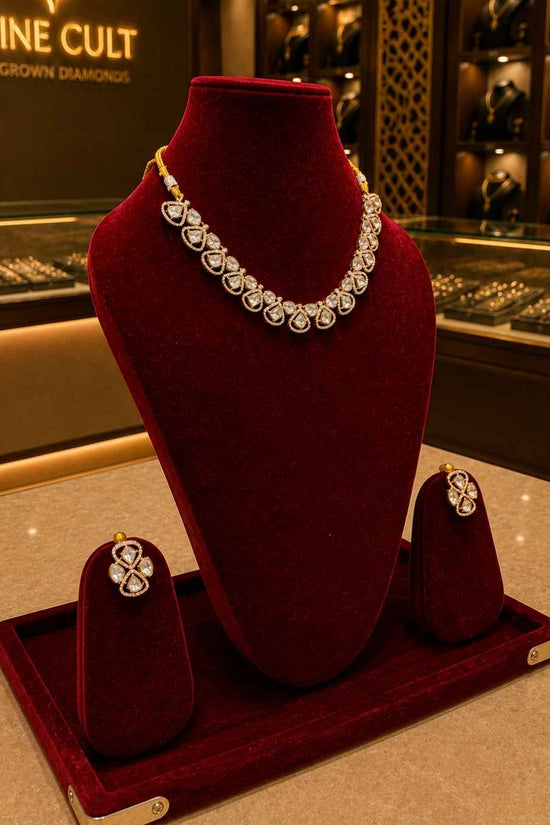 Kundal-Polki Short Necklace NS-17