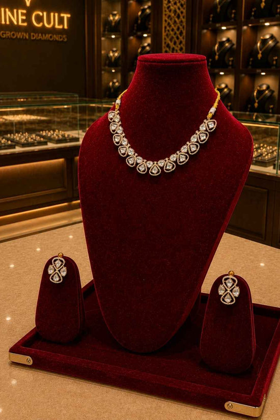 Kundal-Polki Short Necklace NS-17