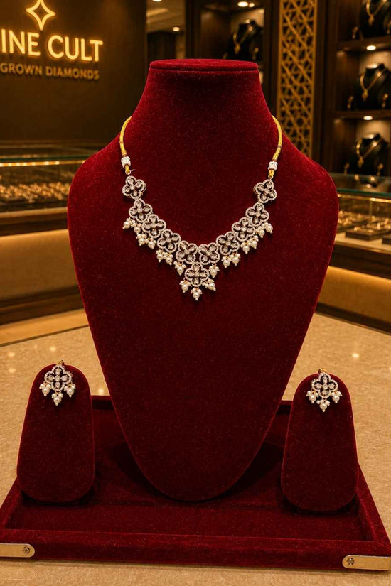 Kundal-Polki Short Necklace NS-19