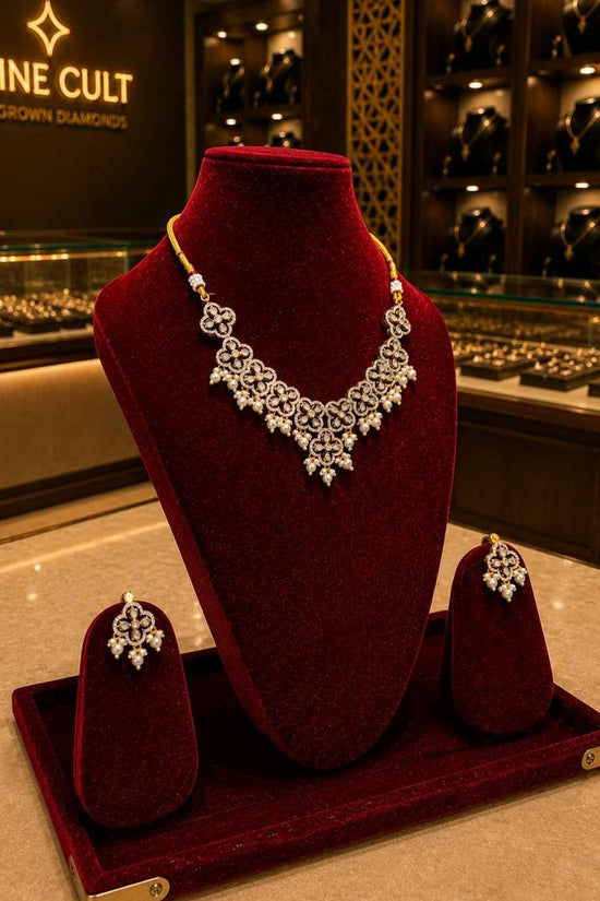Kundal-Polki Short Necklace NS-19