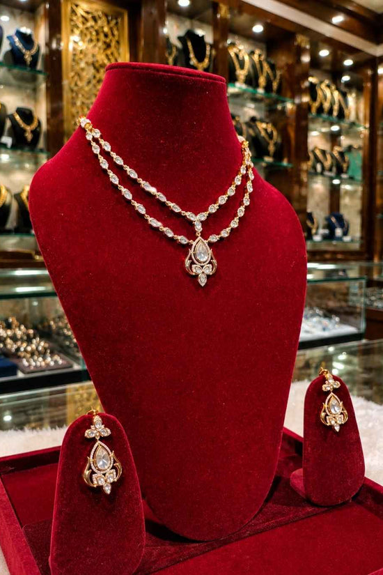 Kundal-Polki Short Necklace NS-1