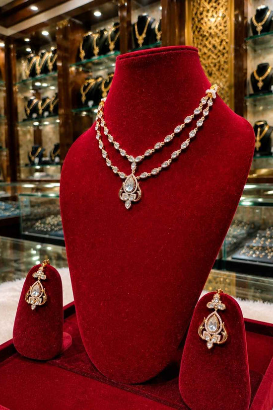 Kundal-Polki Short Necklace NS-1