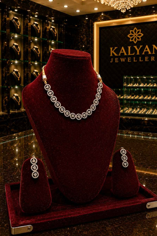 Kundal-Polki Short Necklace NS-20