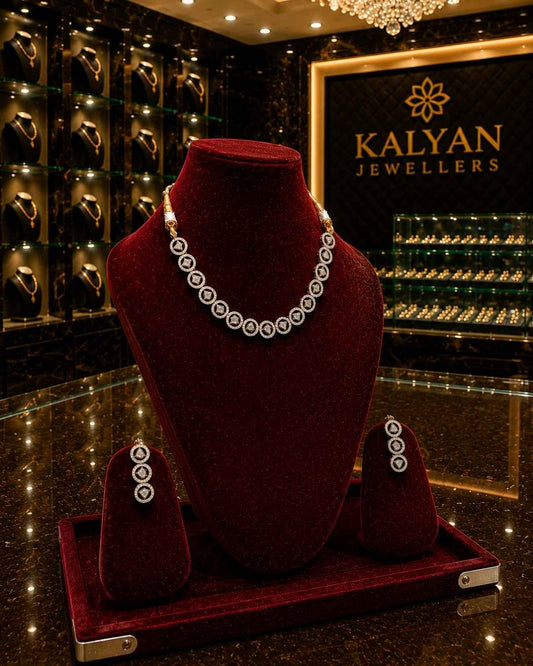 Kundal-Polki Short Necklace NS-20
