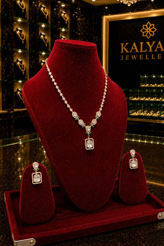 Kundal-Polki Short Necklace NS-22