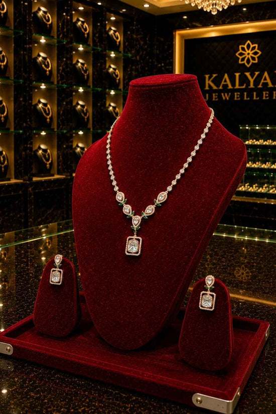 Kundal-Polki Short Necklace NS-22