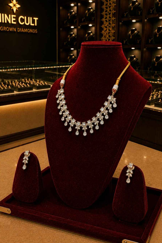 Kundal-Polki Short Necklace NS-26