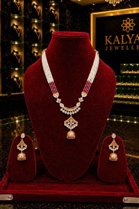 Kundal-Polki Short Necklace NS-27