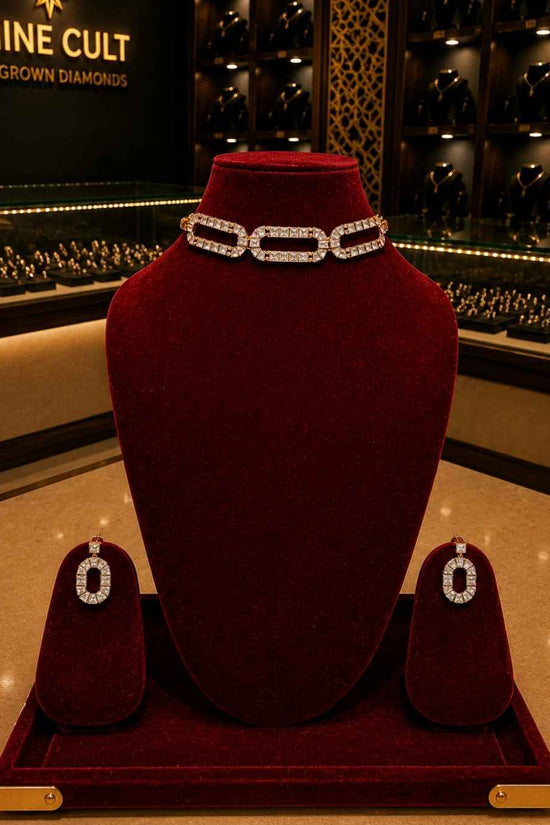 Kundal-Polki Short Necklace NS-29