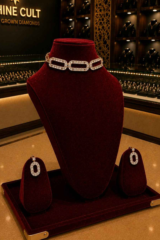 Kundal-Polki Short Necklace NS-29