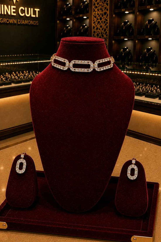 Kundal-Polki Short Necklace NS-29