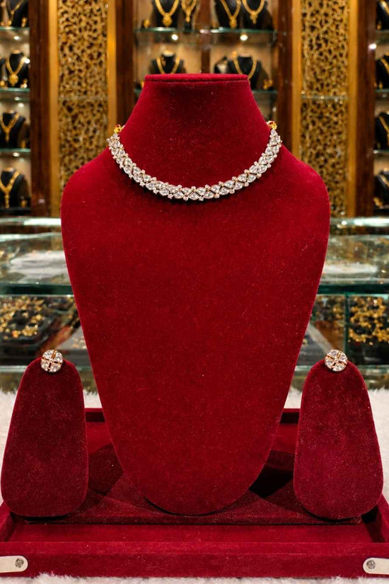 Kundal-Polki Short Necklace NS-3