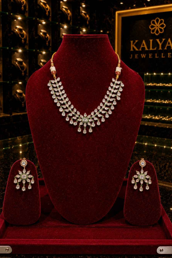 Kundal-Polki Short Necklace NS-31