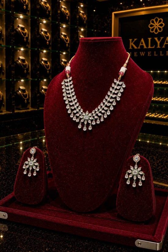 Kundal-Polki Short Necklace NS-31