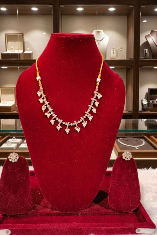 Kundal-Polki Short Necklace NS-35