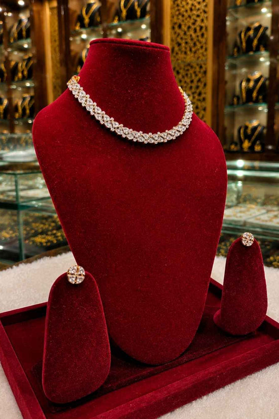 Kundal-Polki Short Necklace NS-3