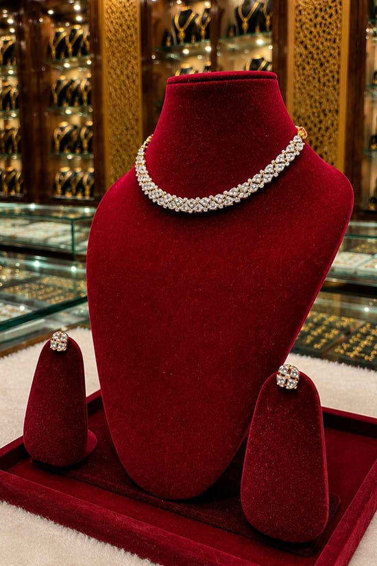 Kundal-Polki Short Necklace NS-3