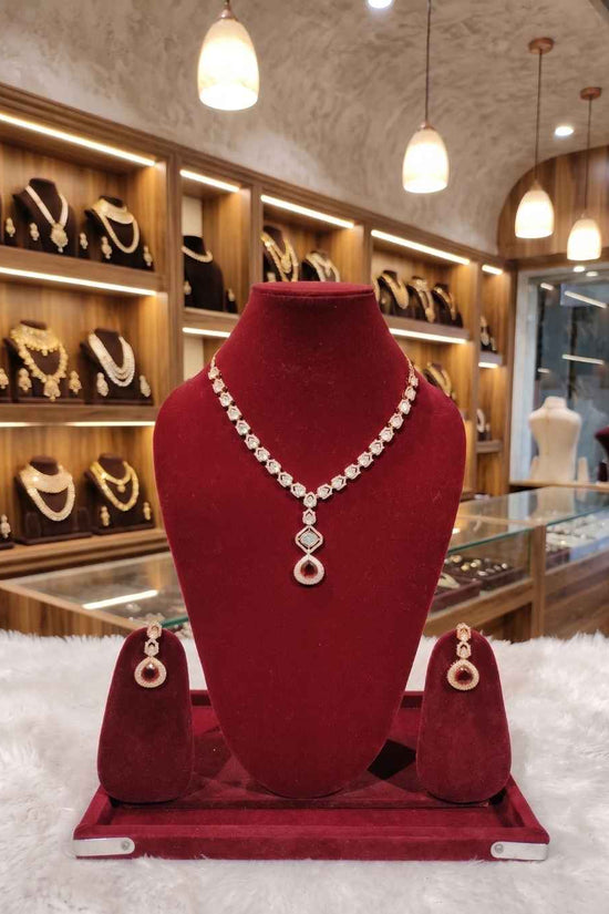 Kundal-Polki Short Necklace NS-49