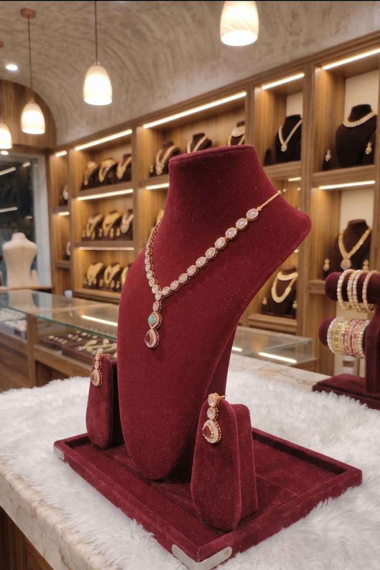 Kundal-Polki Short Necklace NS-49