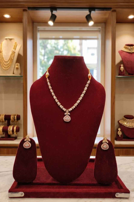 Kundal-Polki Short Necklace NS-51