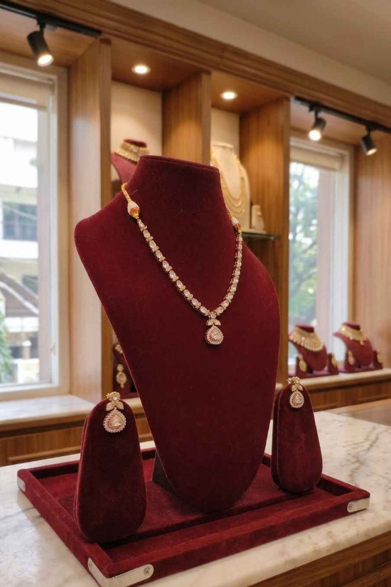 Kundal-Polki Short Necklace NS-51