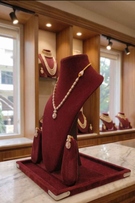 Kundal-Polki Short Necklace NS-51