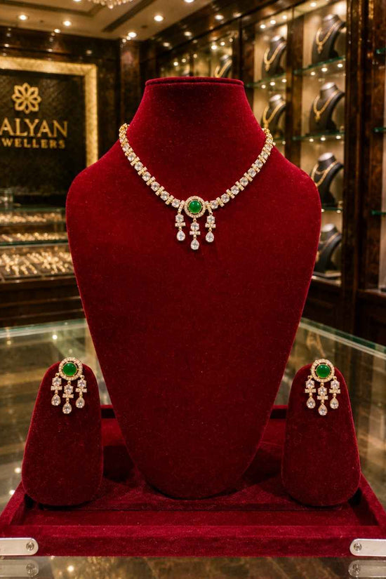 Kundal-Polki Short Necklace NS-6