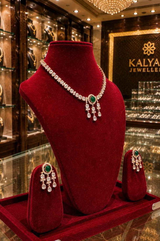 Kundal-Polki Short Necklace NS-6