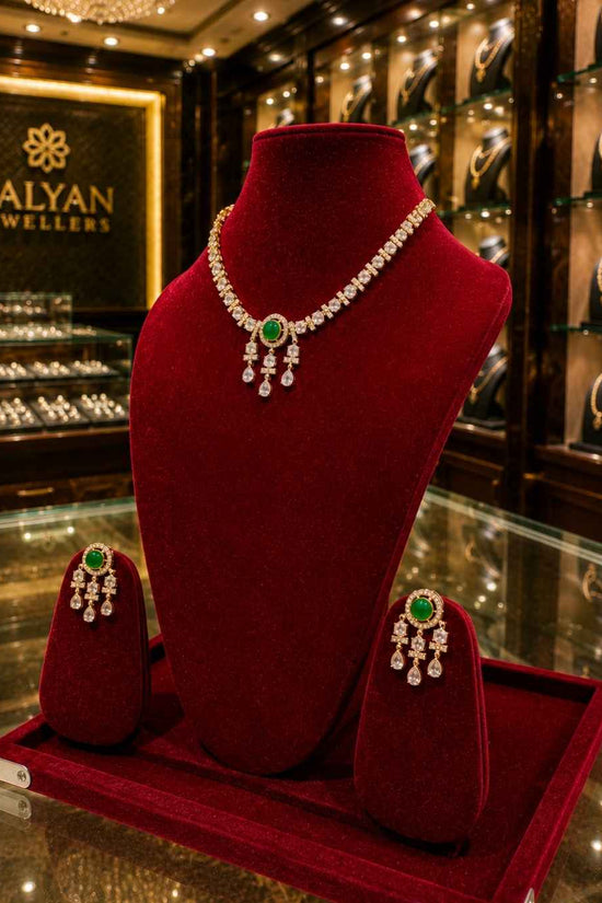 Kundal-Polki Short Necklace NS-6