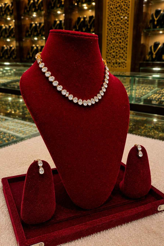 Kundal-Polki Short Necklace NS-7