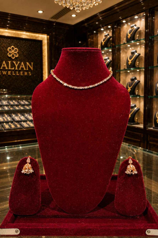 Kundal-Polki Short Necklace NS-8