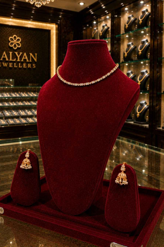 Kundal-Polki Short Necklace NS-8